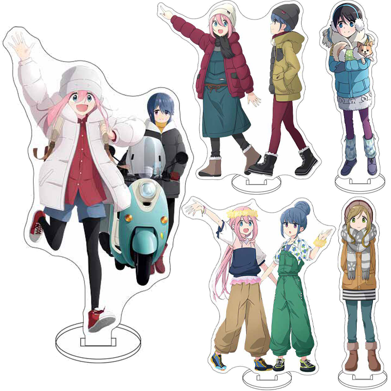 Figma Stand Set - 16CM Anime ‌ Yuru Camp Figürü