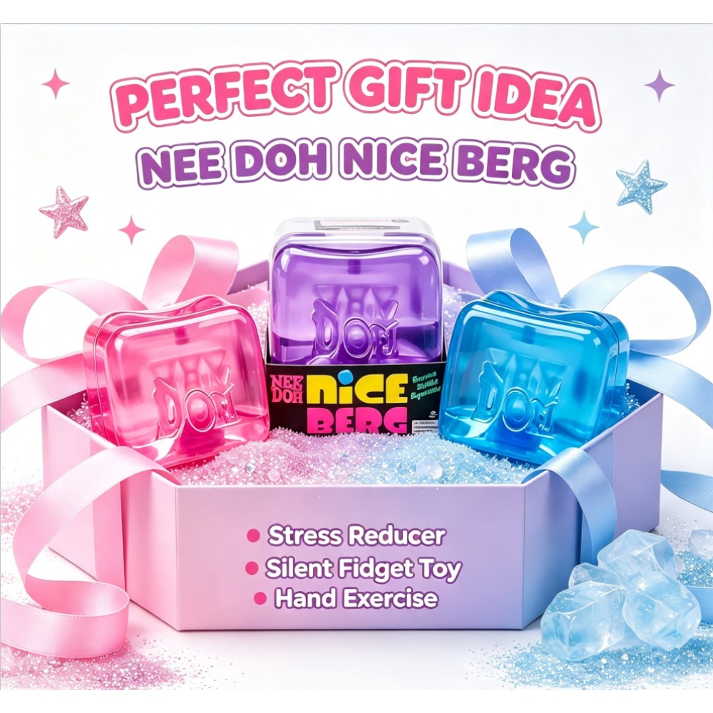 Fidget Cube Original - Schylling Nee Doh Denizanası ve Küp
