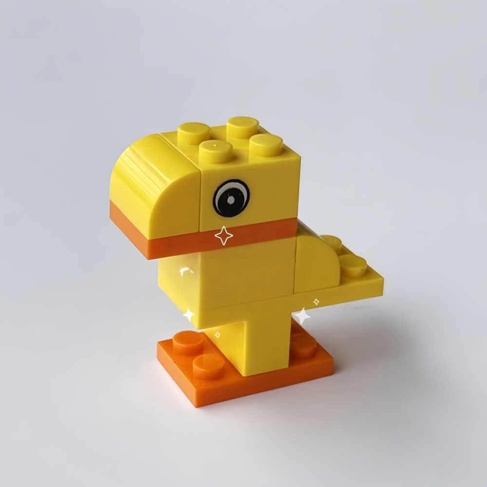Karikatür Küçük Hayvan Sarı Ör - Building Block Mini incelemesi ve fiyatı