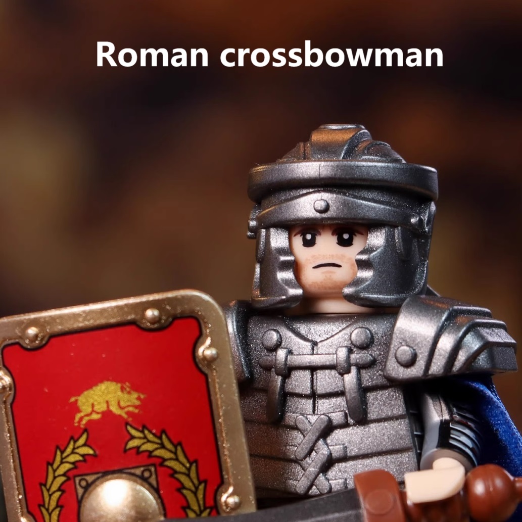 Roma İmparatorluğu Lejyonu Rei - Lego Minifigure Holder incelemesi ve fiyatı
