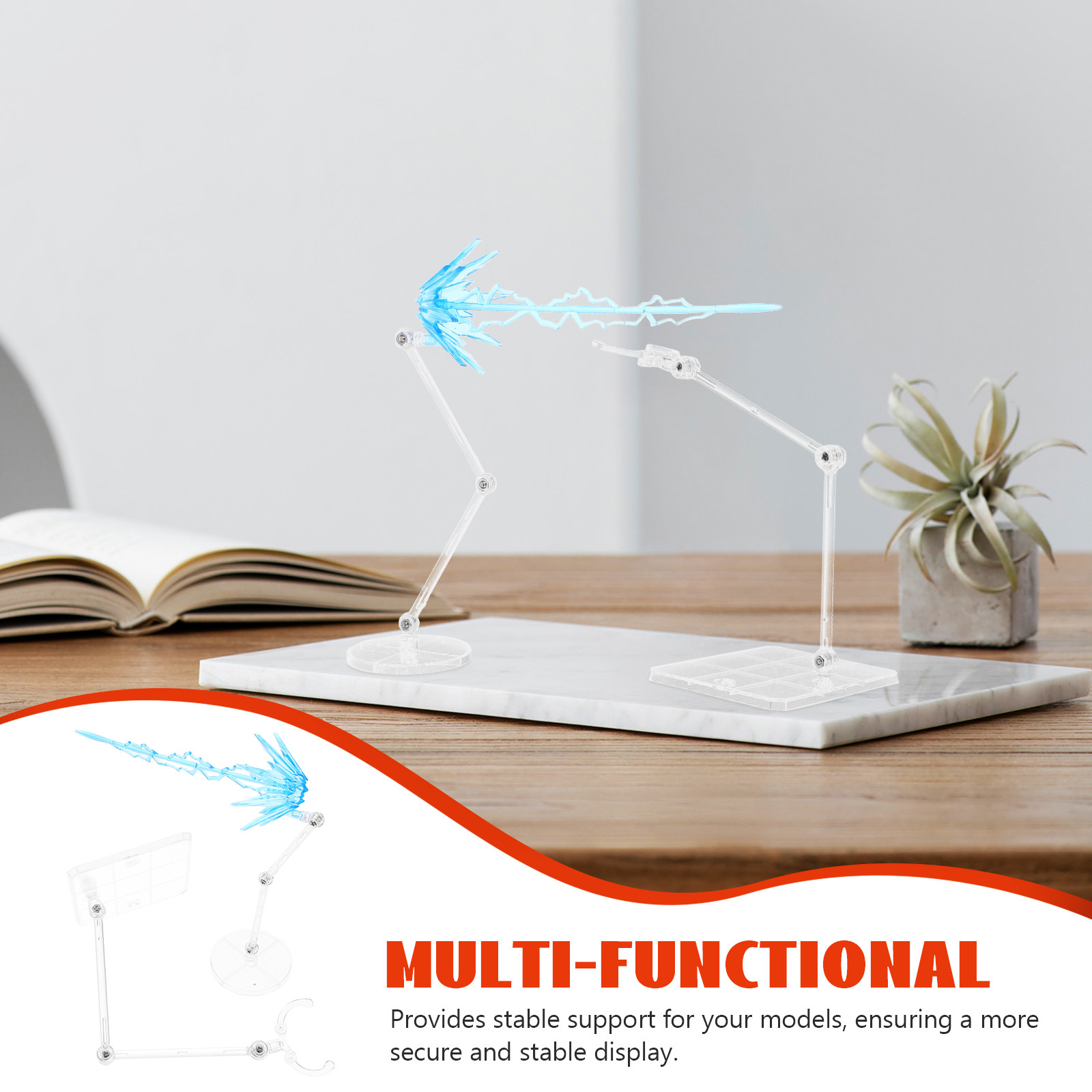 1 Set Şeffaf Ayarlanabilir Aks - Action Figure Stand incelemesi ve fiyatı